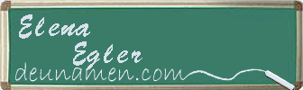 Elena Egler Visitenkarte
